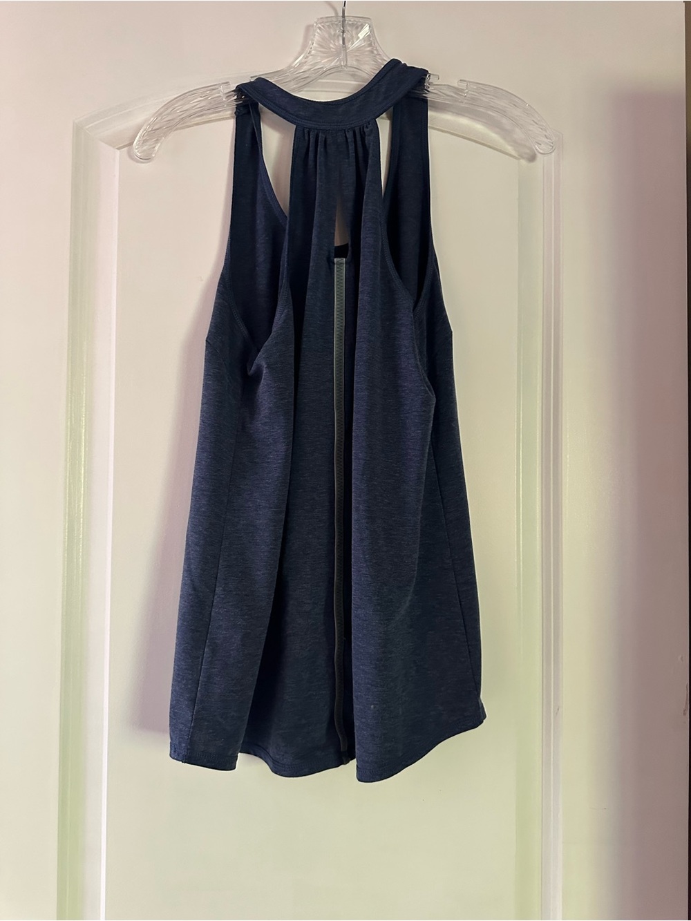 Title Nine Navy Keyhole Racerback Tank - Picture 3 of 3